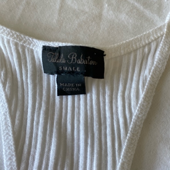 Artizia Babaton White Lace Tank Top - Picture 3 of 3